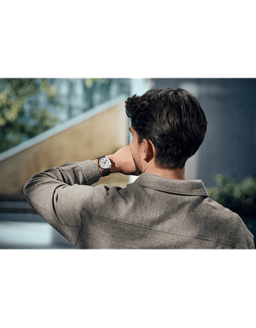 Reloj Terragraph Chrono Cuero Marrón   01.0543.109