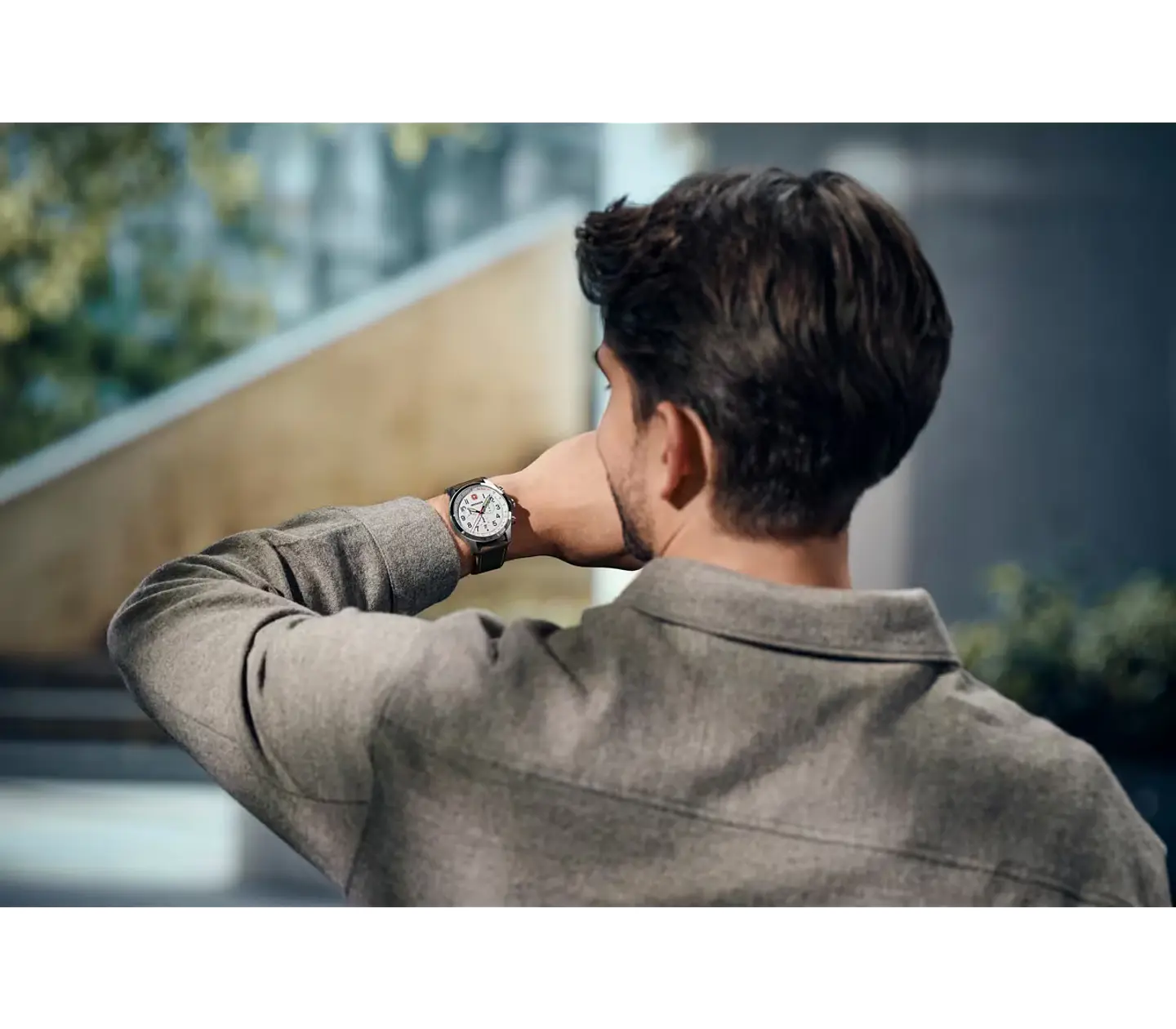 Reloj Terragraph Chrono Cuero Marrón   01.0543.109 3