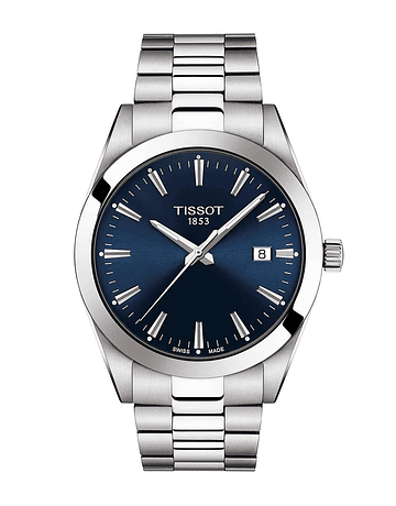 Reloj Tissot Gentleman Acero Azul  (T127.410.11.041.00)