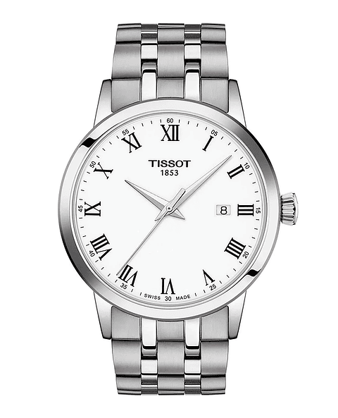 Reloj Tissot Classic Dream Acero Blanco  T129.410.11.013.00 