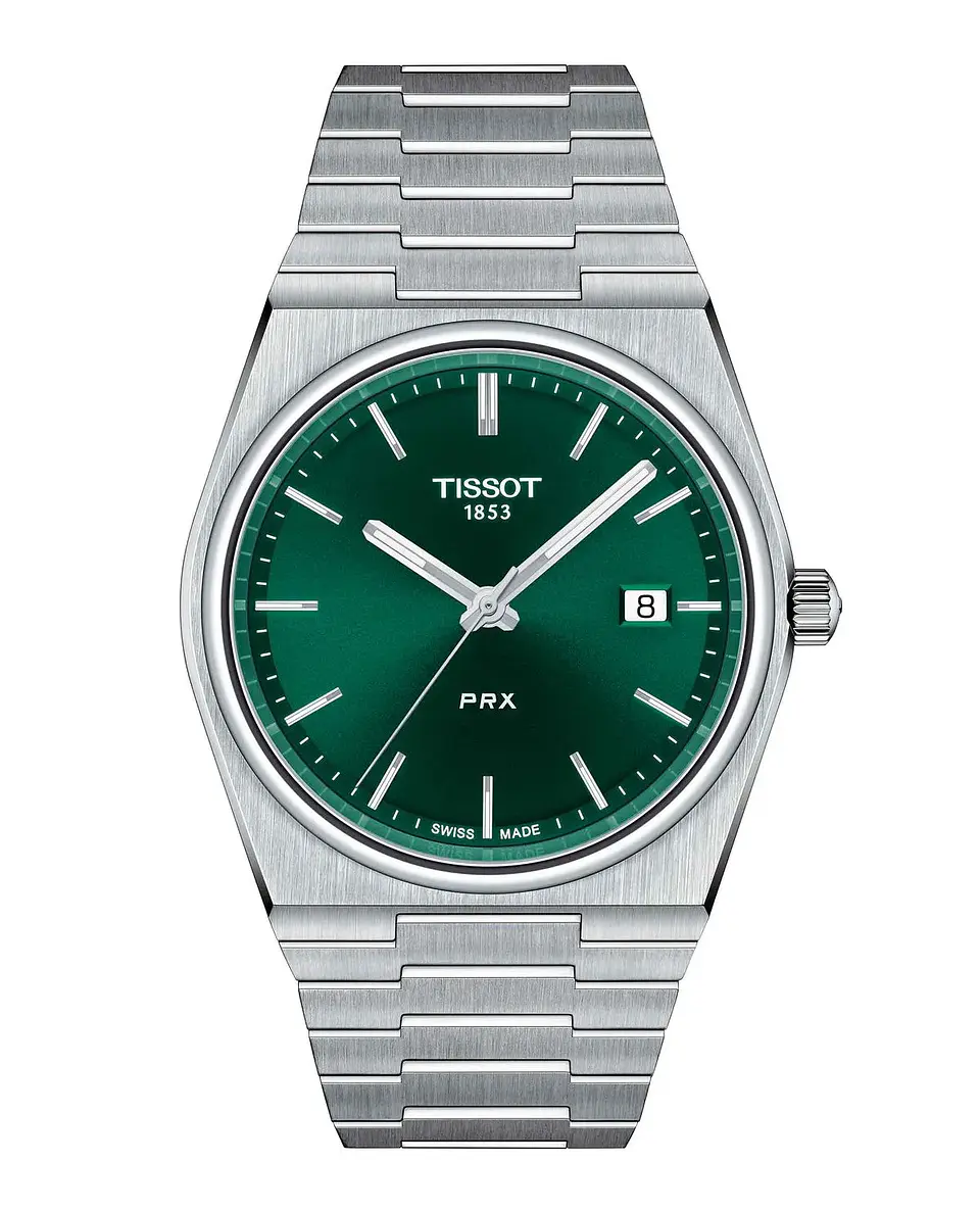 Reloj Tissot PRX Acero Verde 40MM T137.410.11.091.00  1