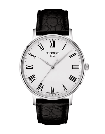 Reloj Tissot Everytime Medium Cuero Negro (T143.410.16.033.00)