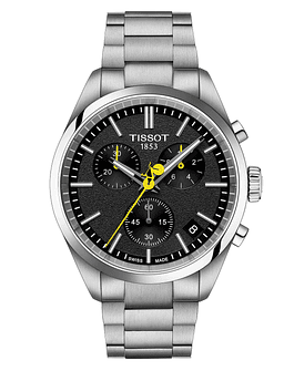 Reloj Tissot PR100 Chronograph Acero Negro – Referencia T150.417.11.051.01
