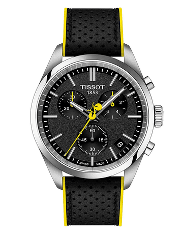 Reloj Tissot PR100 Chronograph Acero Negro – Referencia T150.417.11.051.01