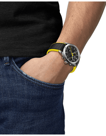 Reloj Tissot PR100 Chronograph Acero Negro – Referencia T150.417.11.051.01