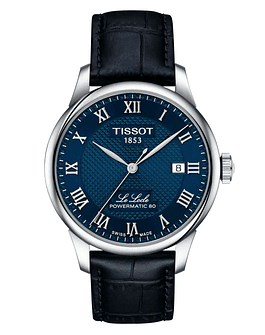 Reloj Tissot Le Locle Cuero Azul 39MM (T006.407.16.043.00)