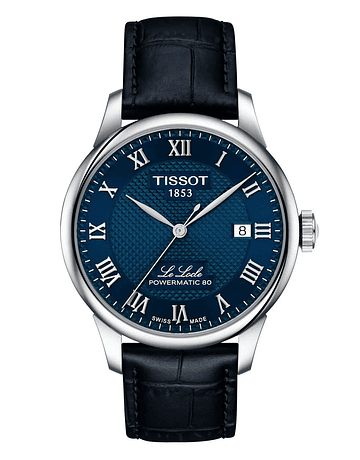 Reloj Tissot Le Locle Cuero Azul 39MM (T006.407.16.043.00)