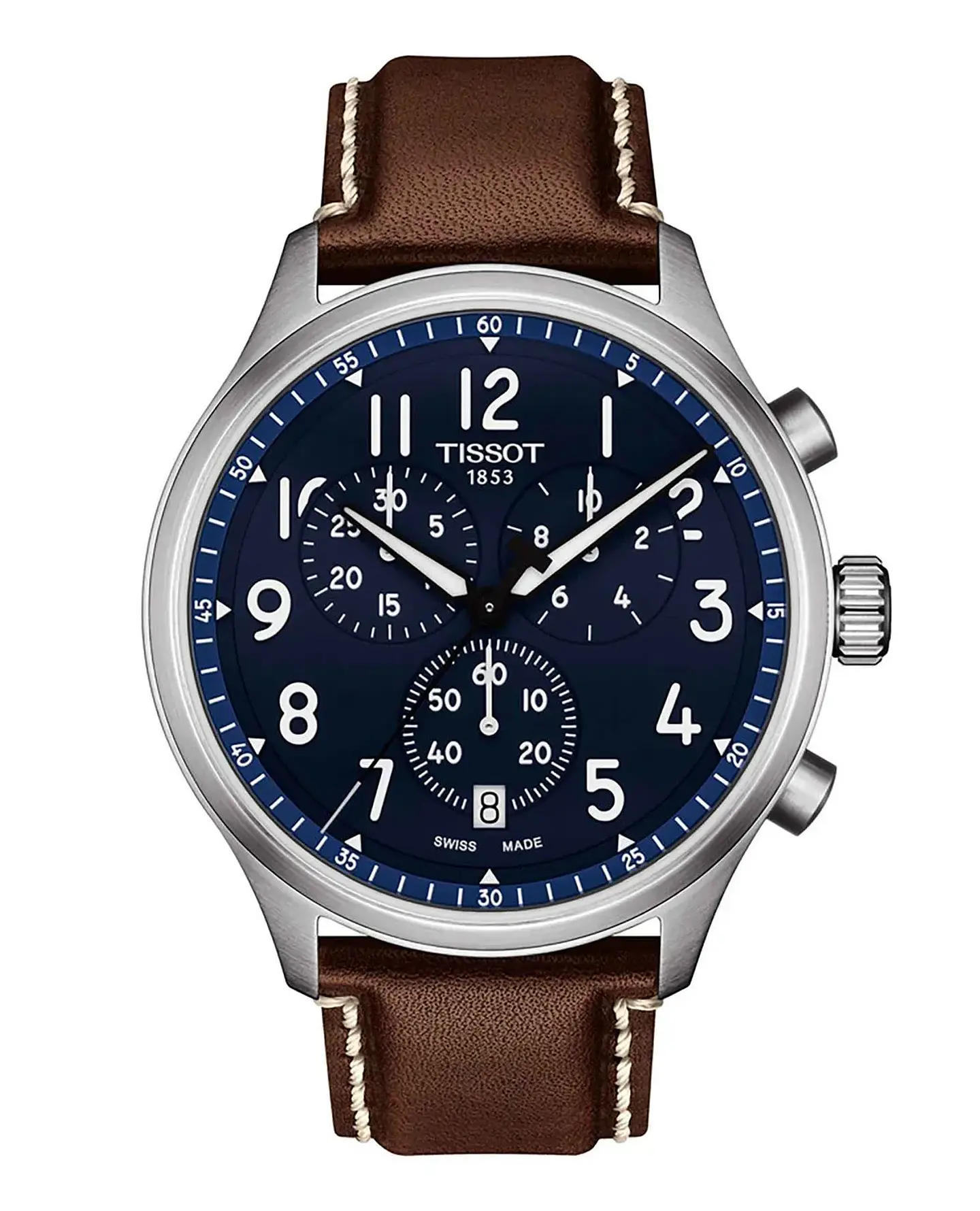 Reloj Tissot XL Cuero Marrón – Chrono XL Vintage T116.617.16.042.00 1
