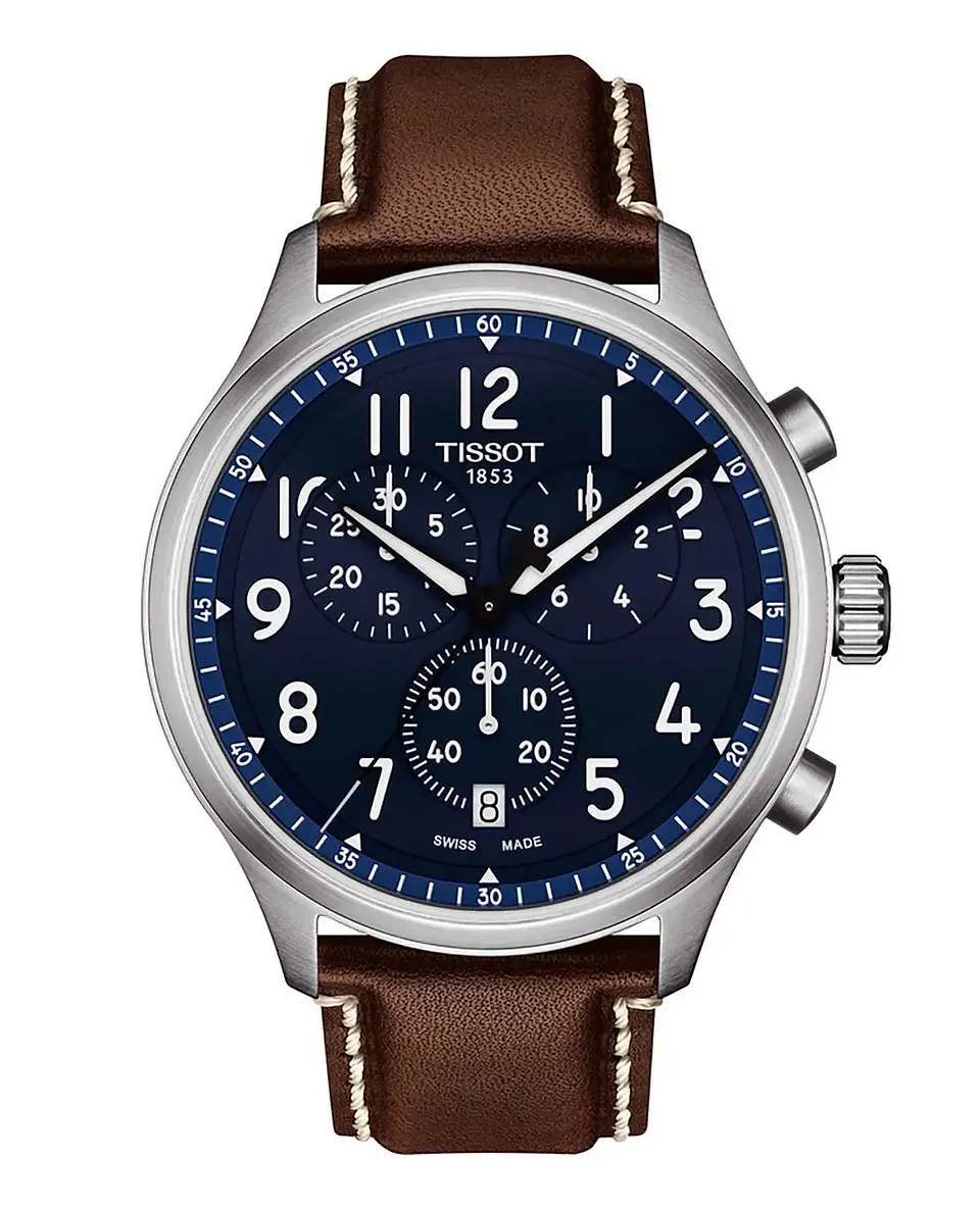 Reloj Tissot XL Cuero Marrón – Chrono XL Vintage T116.617.16.042.00 1