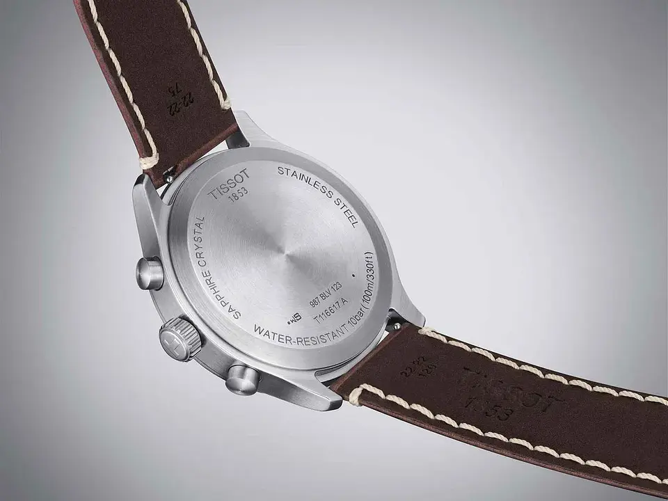 Reloj Tissot XL Cuero Marrón – Chrono XL Vintage T116.617.16.042.00 3