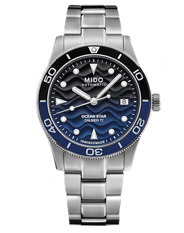 Reloj Mido Ocean Star 39 mm Automático Azul – Ref. M026.907.11.041.00