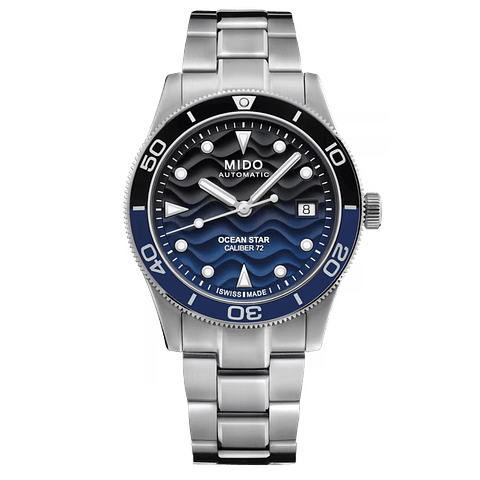 Reloj Mido Ocean Star 39 mm Automático Azul M026.907.11.041.00