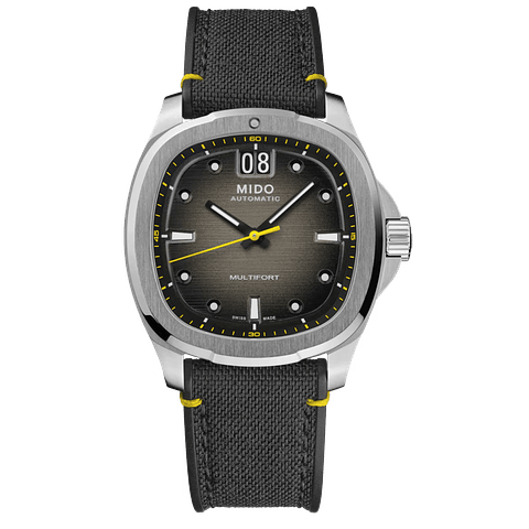 Reloj Mido Multifort TV Big Date Automático Gris M049.526.17.081.01