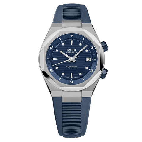 Reloj Mido Multifort TV Big Date Automático Azul M047.507.17.041.00