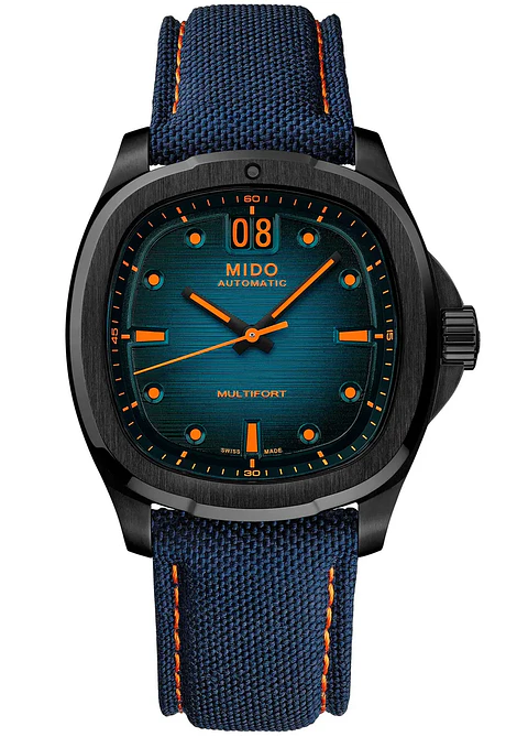 Reloj Mido Multifort TV Big Date Automático Azul M049.526.37.041.00
