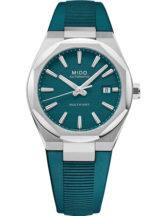 Reloj Mido Multifort 8 One Crown Automático Verde M055.507.17.091.00
