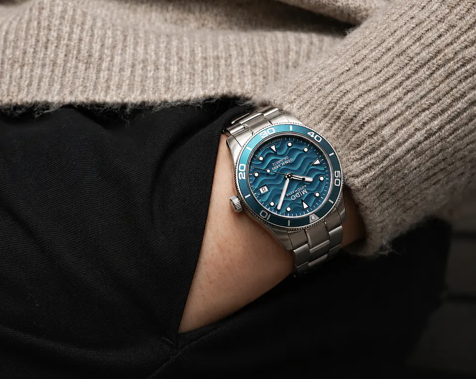 Reloj Mido Ocean Star 39 Automático Azul M026.907.11.041.01 2