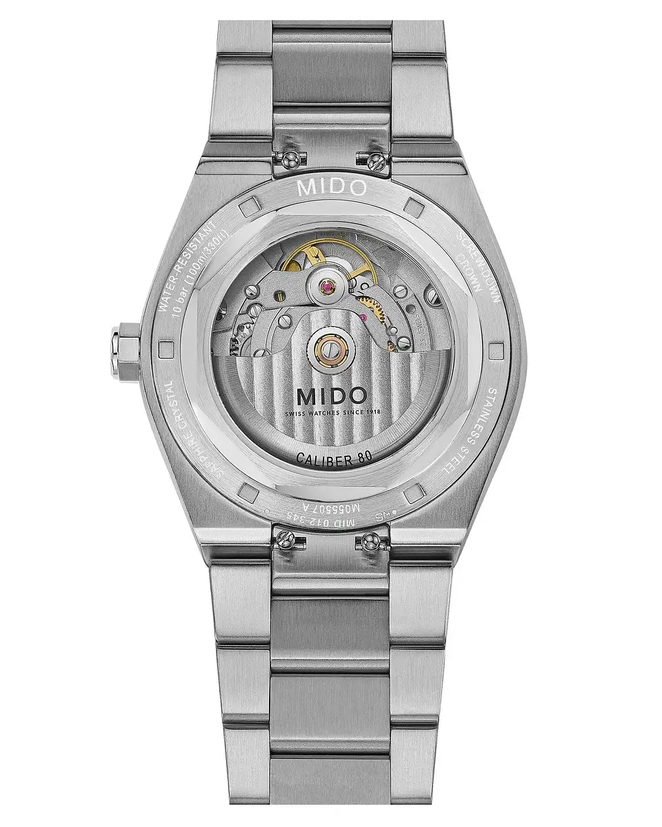 Reloj Mido Multifort 8 One Crown Automático Negro M055.507.11.051.00 3