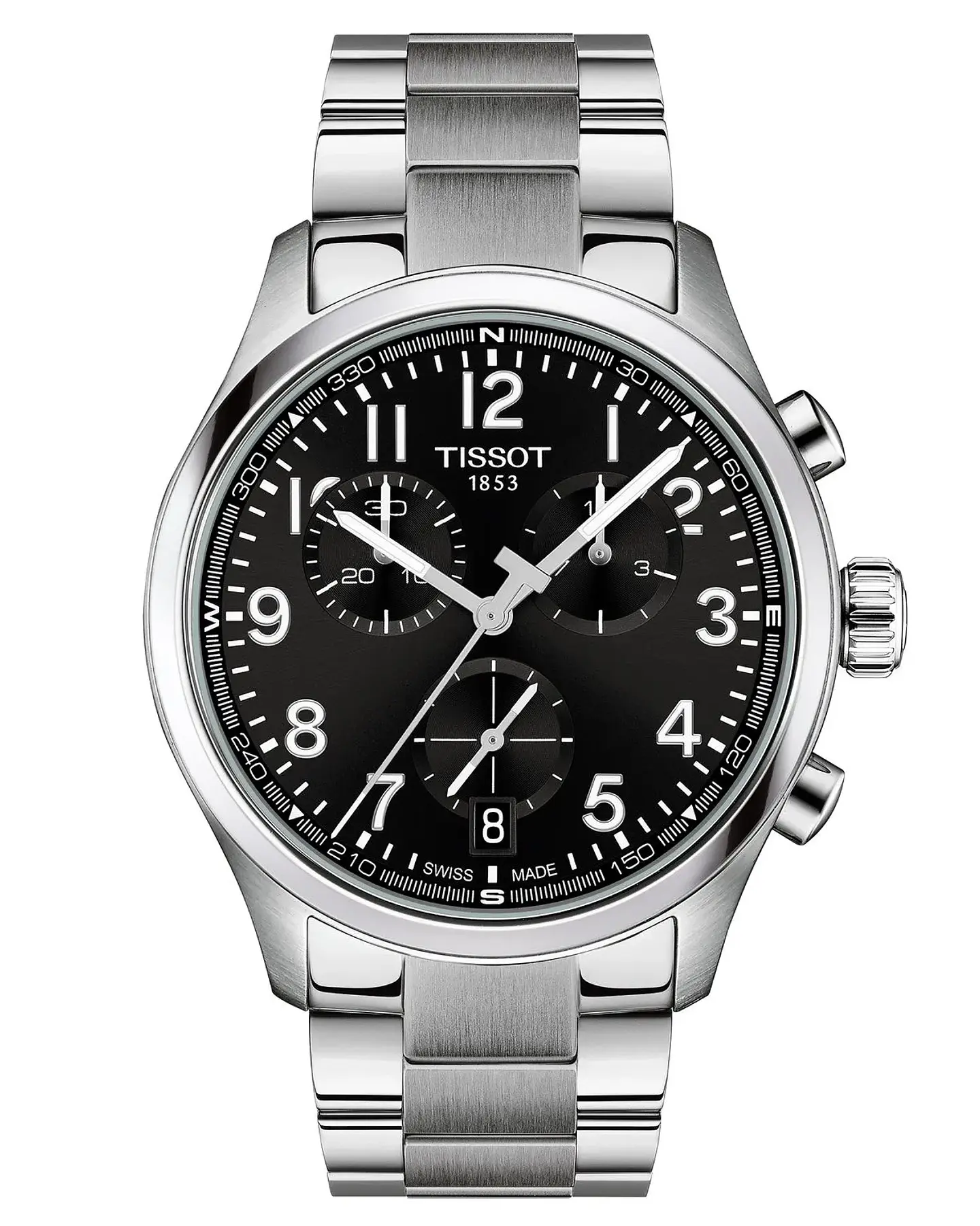 Reloj Tissot Chrono L Acero Negro T116.417.11.052.00 1