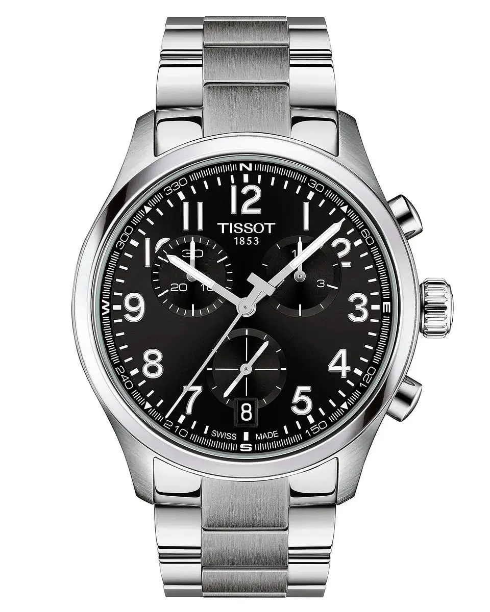 Reloj Tissot Chrono L Acero Negro T116.417.11.052.00 1
