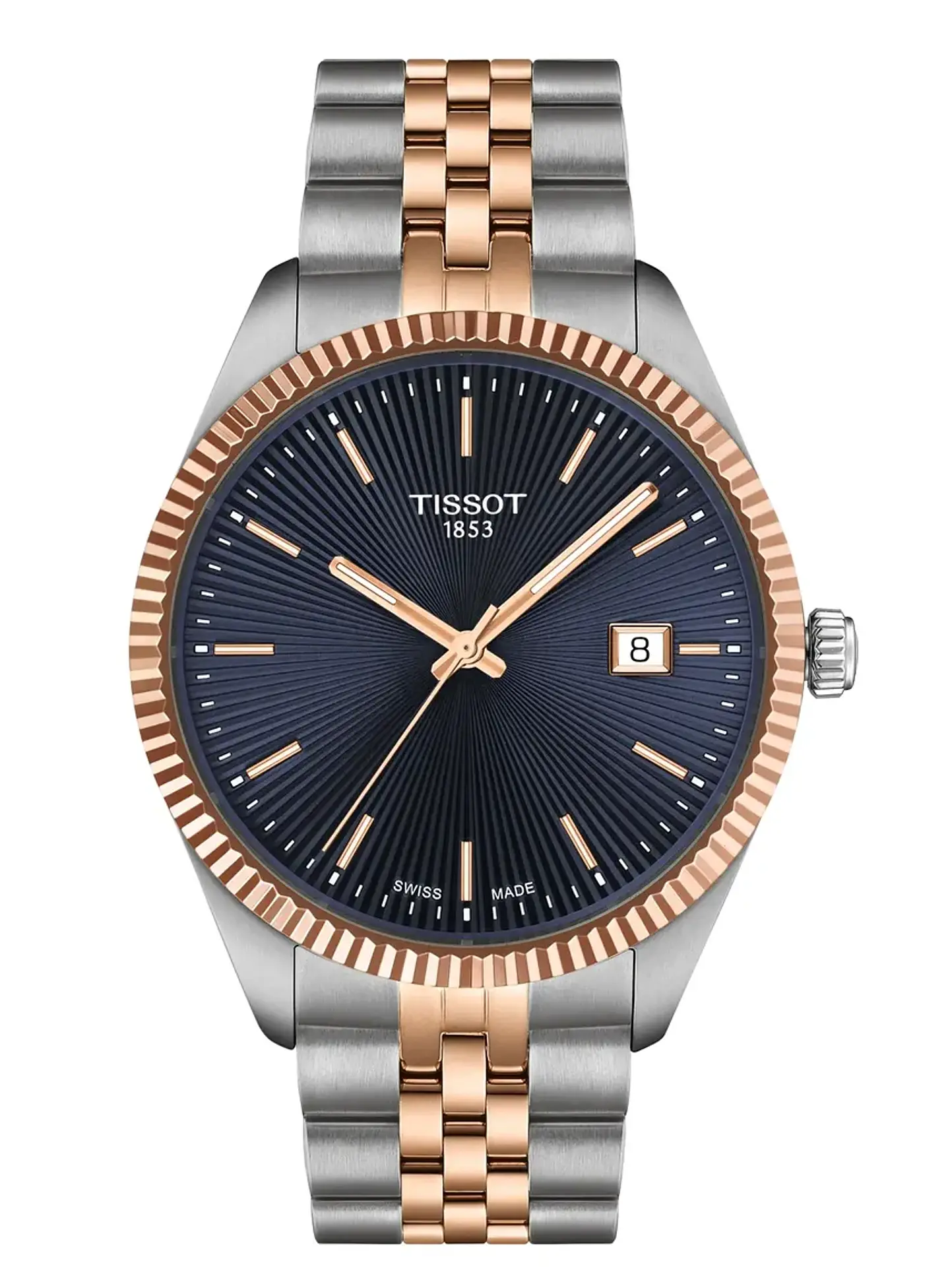 Reloj Tissot Ballade Bicolor Azul T156.410.22.041.00 1