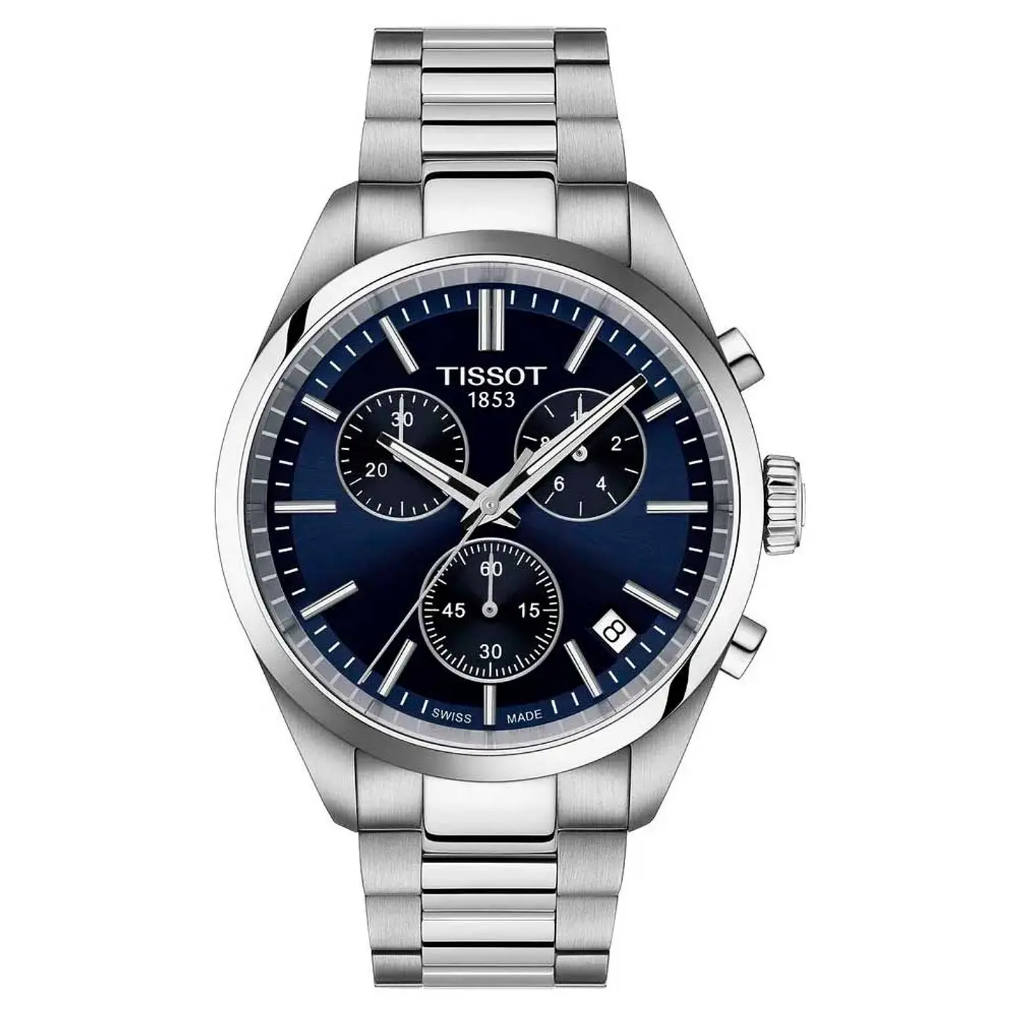 Reloj Tissot PR 100 Chronograph Acero Azul T150.417.11.041.00 1