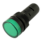 Luz Piloto Led 22mm 220v Ip67 - Miniatura 2