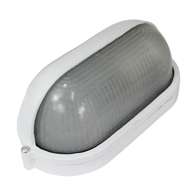 Foco Tortuga Ovalado Con Pestaña Blanco 60w Stanford