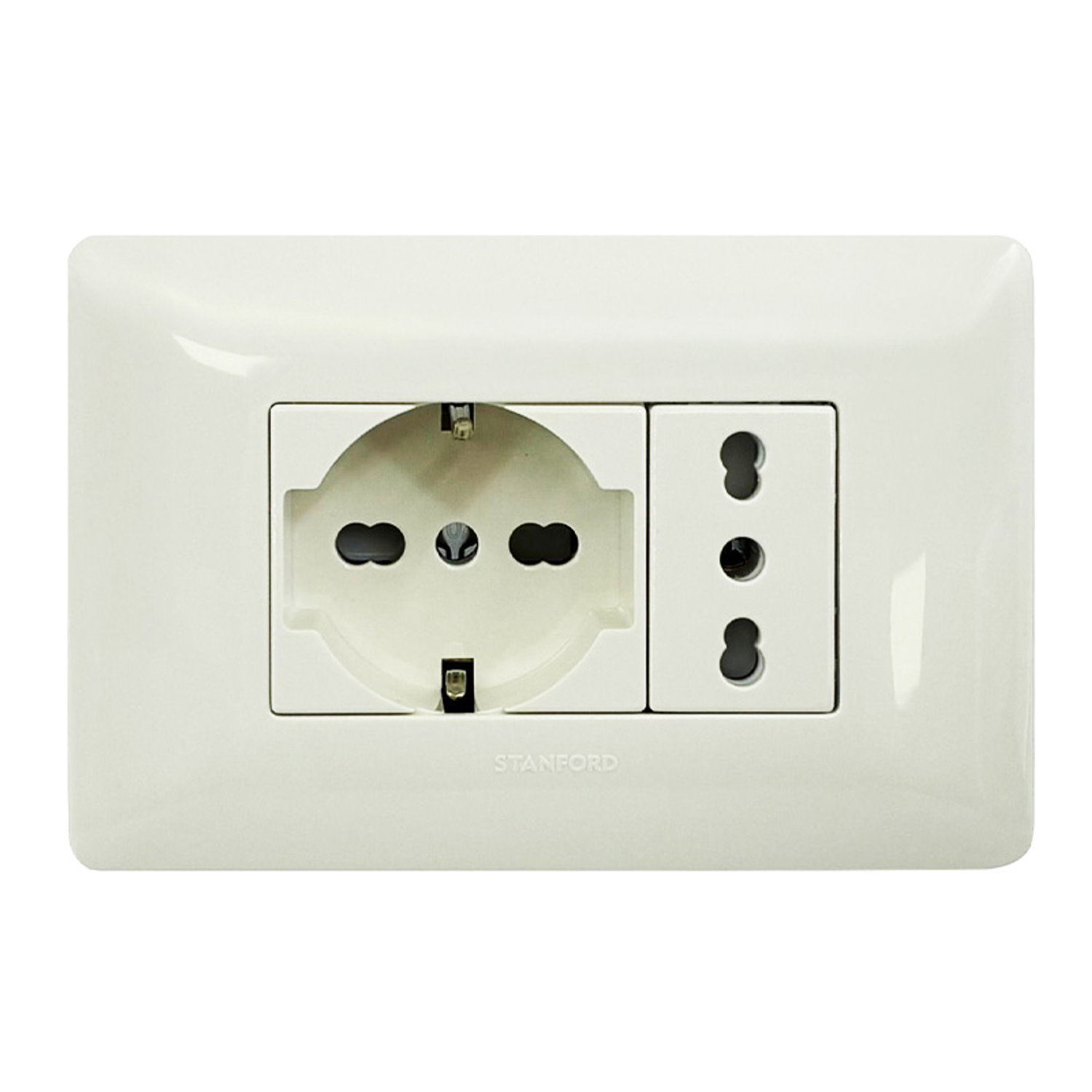 Tomacorriente Schuko Universal 16a+ Toma Simple 16a Stanford 1