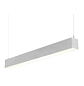 Lampara Lineal Colgante 24w 1200x70x40mm Luz Fría 5700k Blanco - Miniatura 1