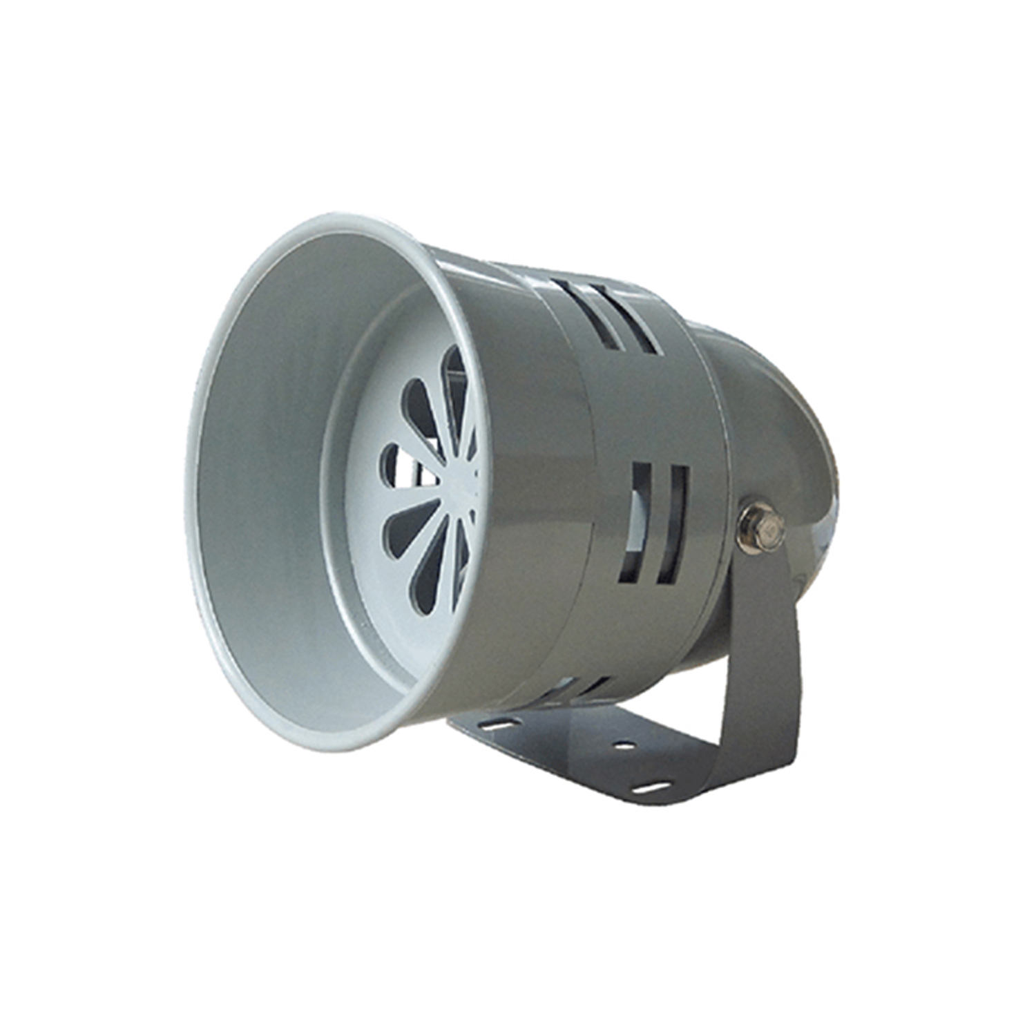 Sirena Metálica Tipo Turbina 125db 220v Vdc Alarma Bocina 1