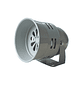 Sirena Metálica Tipo Turbina 125db 220v Vdc Alarma Bocina - Miniatura 1