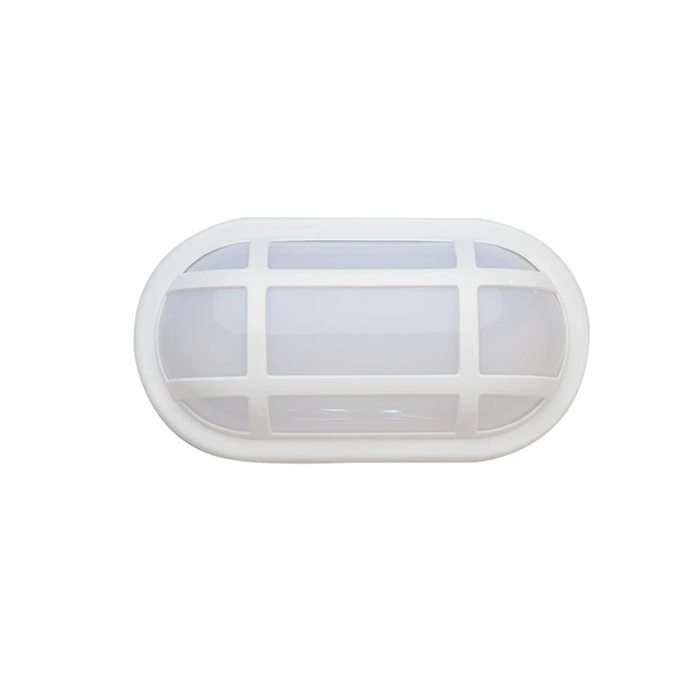 Foco Tortuga Led Ovalada Rejilla Plástica 16w Ip54 Stanford