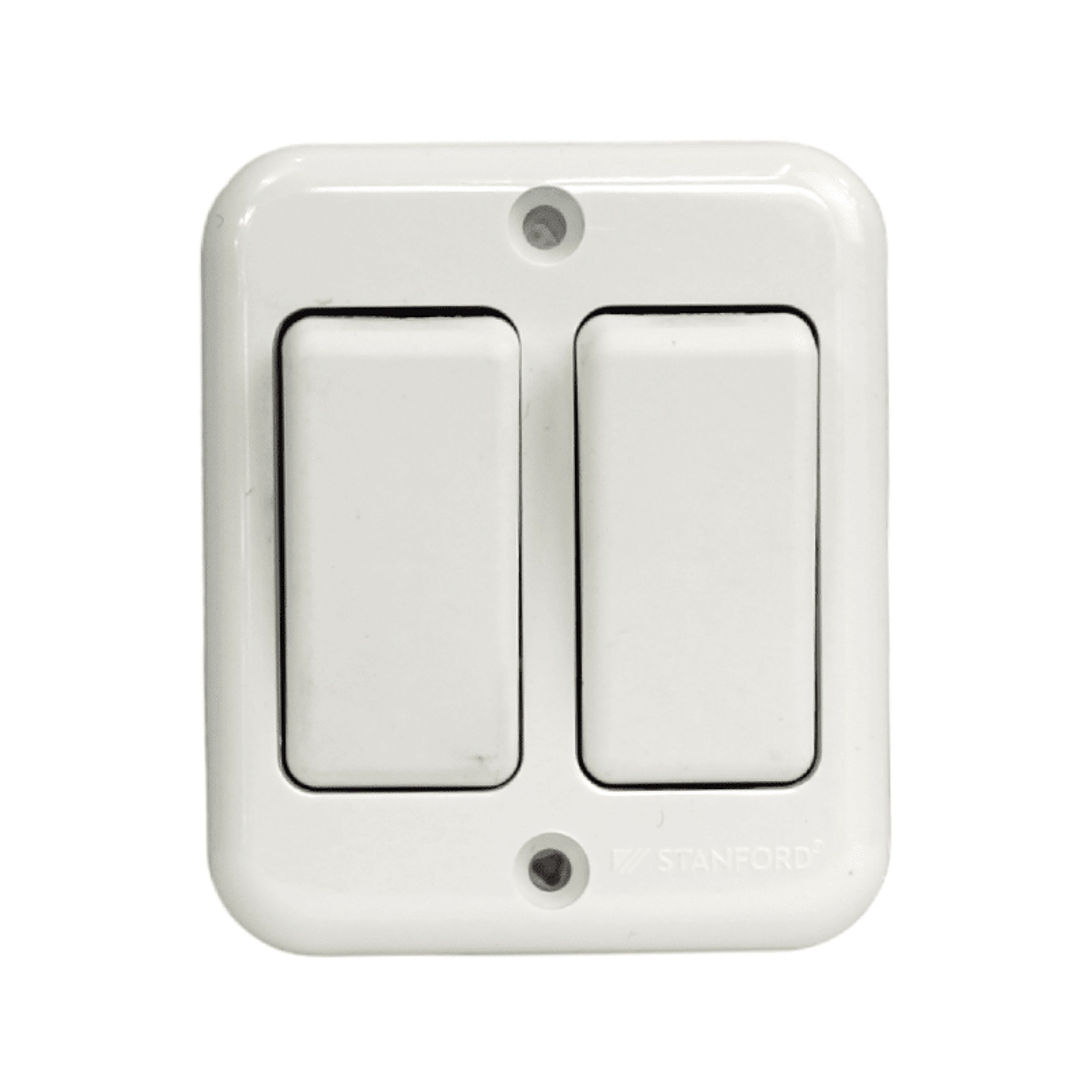 Casquete Sobrepuesto Interruptor Doble 16a Cert Sec Stanford 1