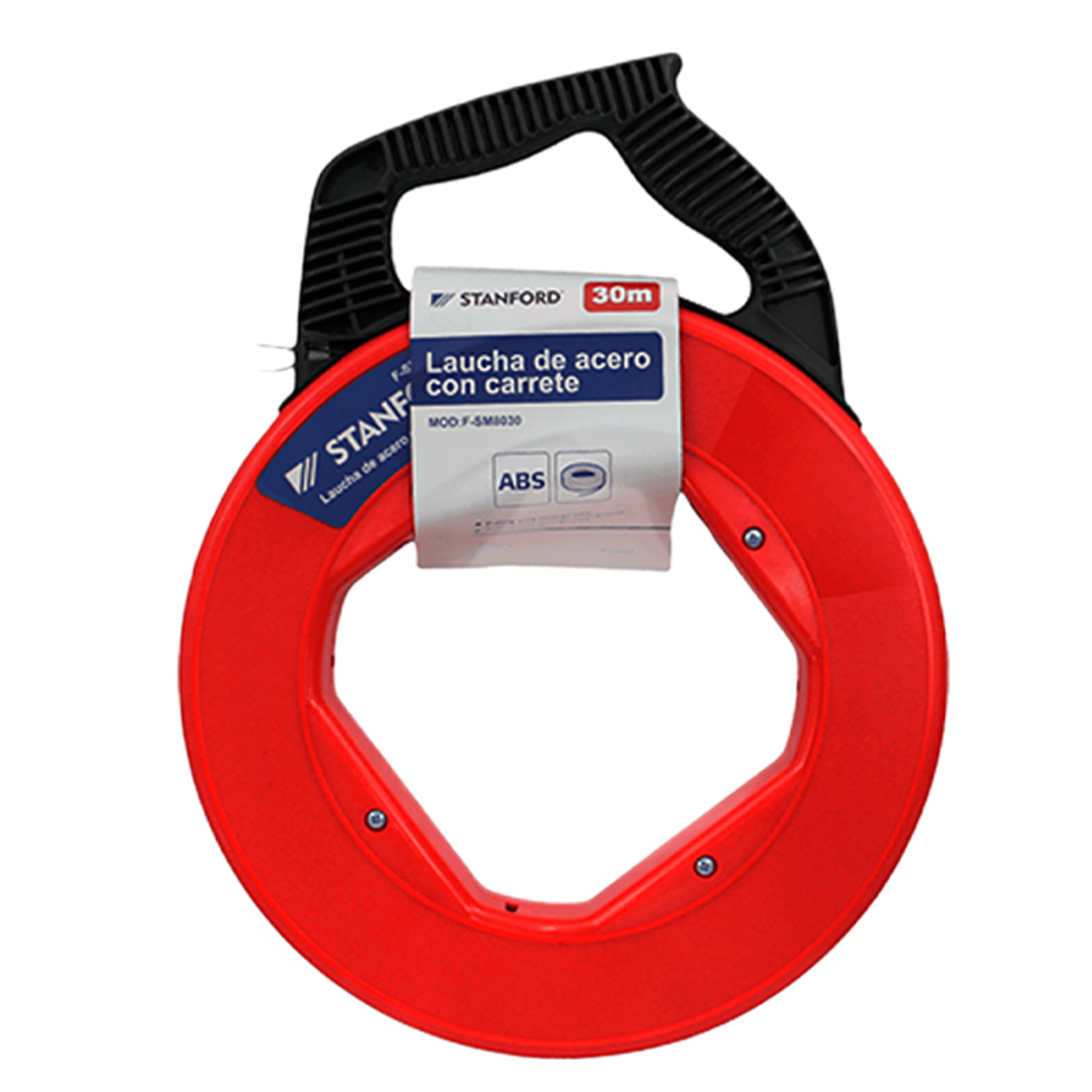 Laucha De Acero Con Carrete Pasacable 30 Mts *3mm Stanford 1