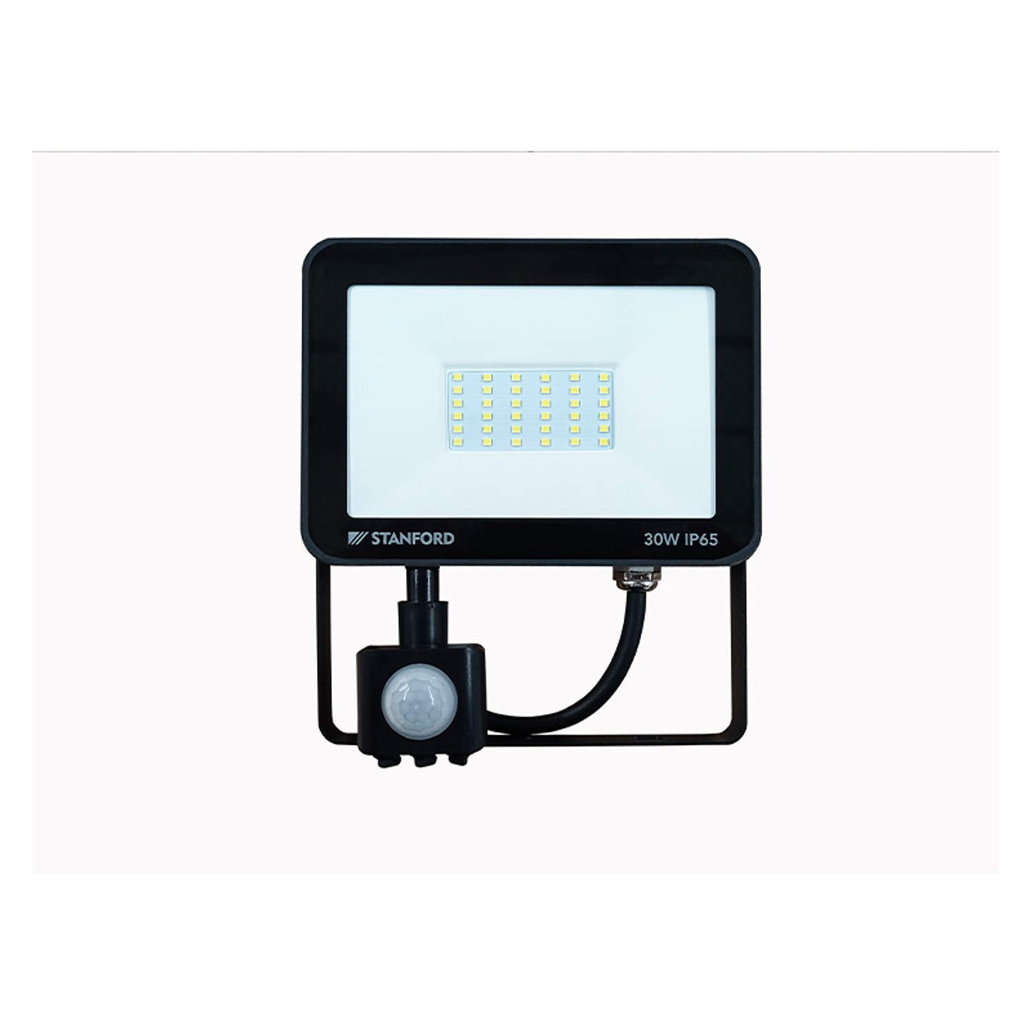 Foco Proyector De Área Led Con Sensor 30w Sec Exterior Ip65 1