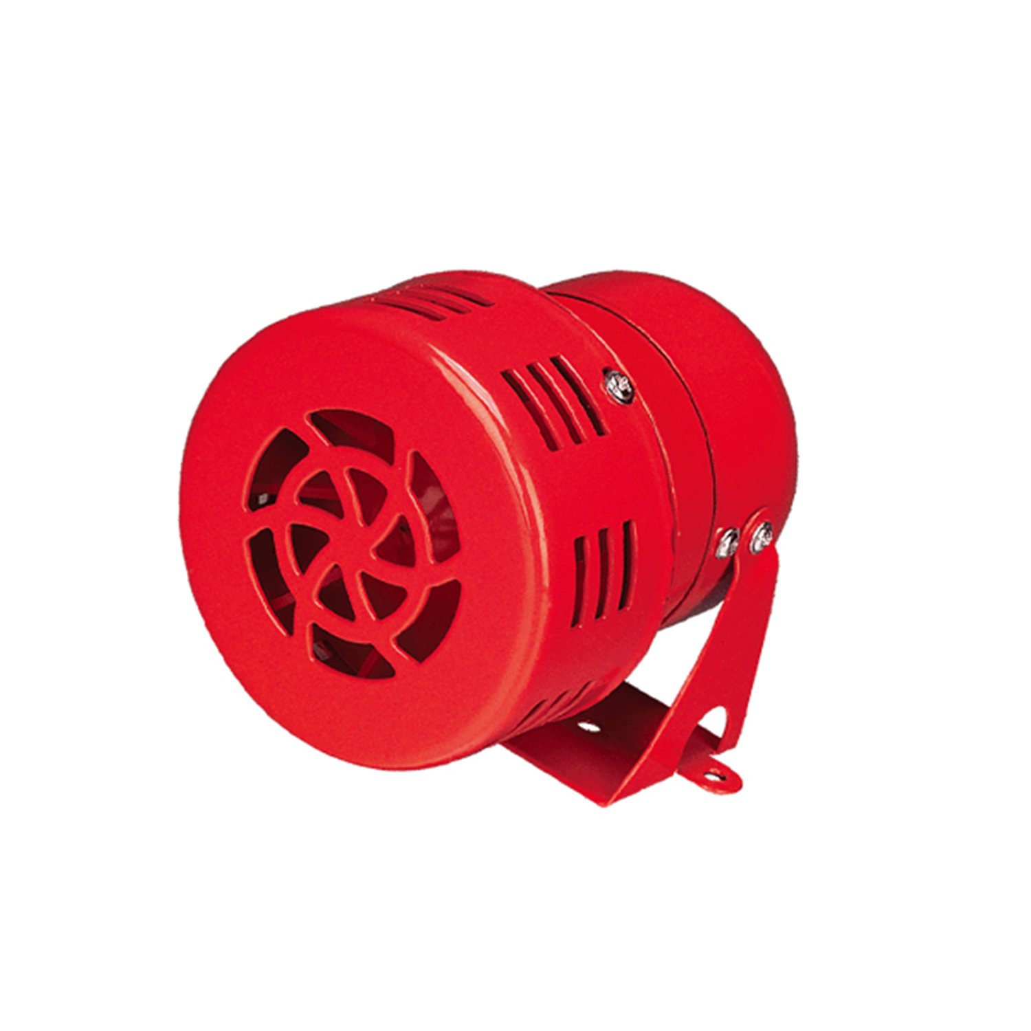 Sirena Metálica Mini Turbina 100db 220v Vdc Alarma Bocina 1
