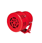 Sirena Metálica Mini Turbina 100db 220v Vdc Alarma Bocina - Miniatura 1