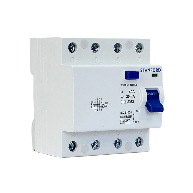 Interruptor Diferencial 4x40a 30ma Clase Ac Stanford