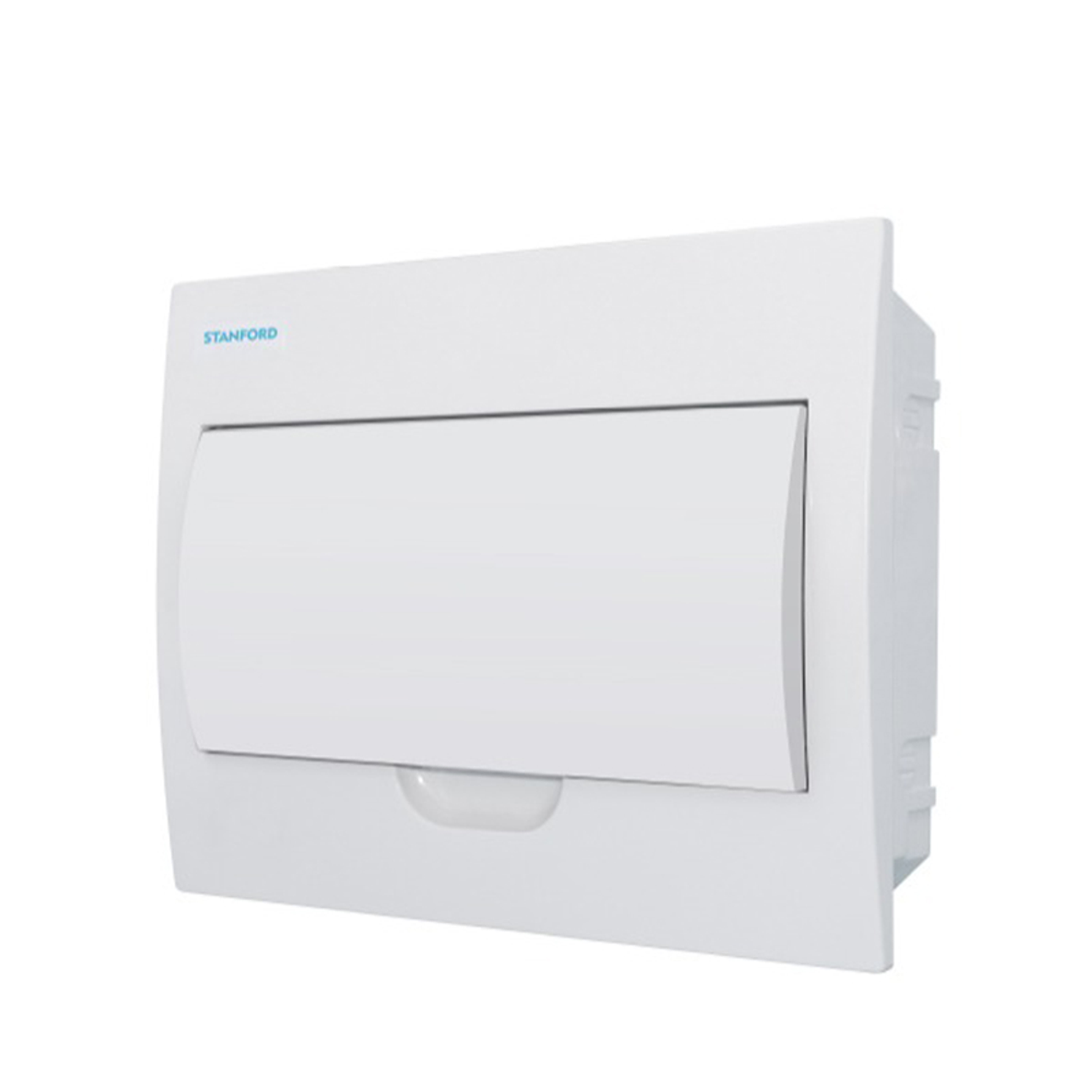 Tablero Pvc Sobrepuesto 12 Circuitos Puerta Blanca Stanford Certificado SEC 1