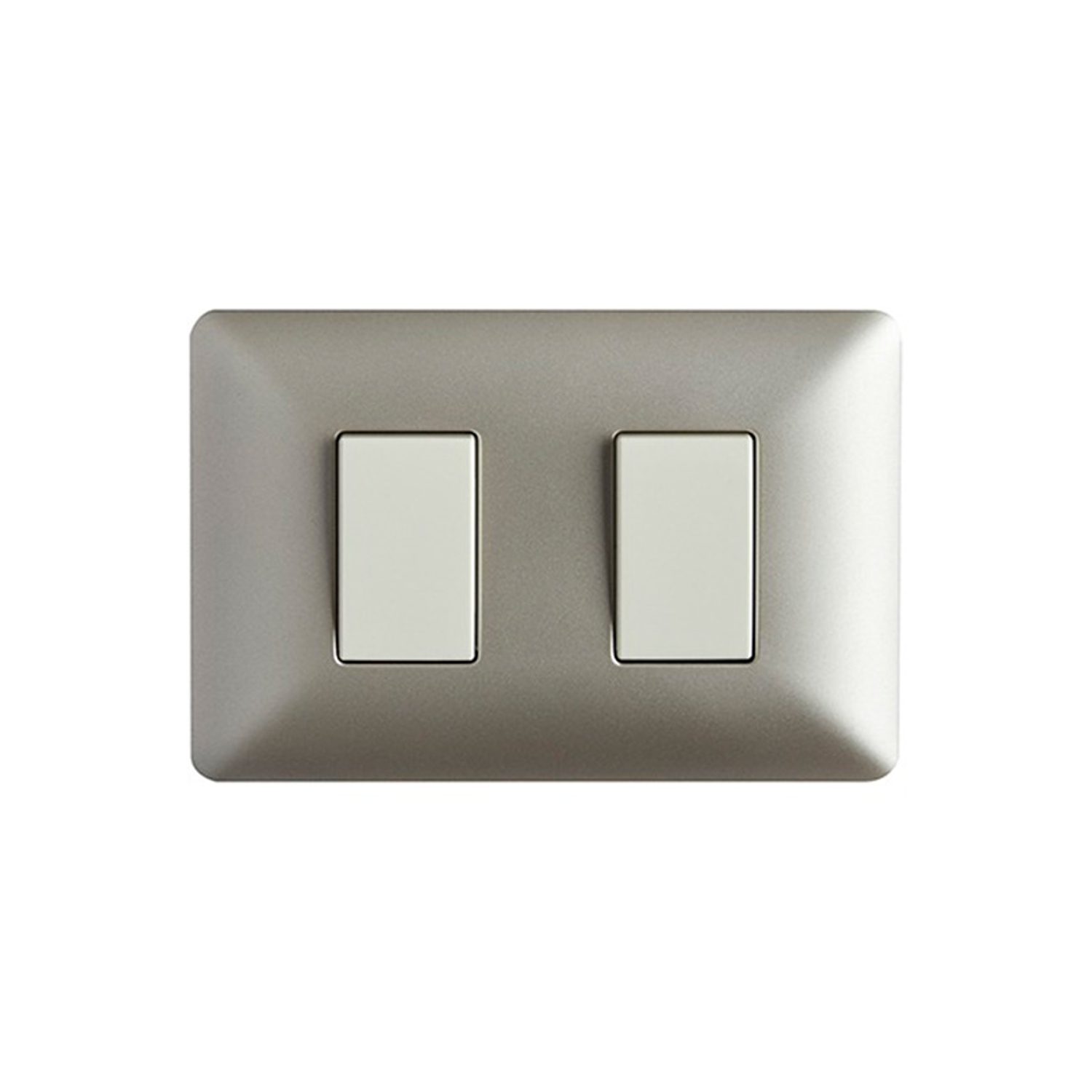 Interruptor Doble Champagne 10a 220v Certificados Sec. Stanford 1