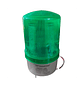 Baliza Destellante Giratoria Verde Con Sirena De 12-24 Y 220v - Miniatura 1
