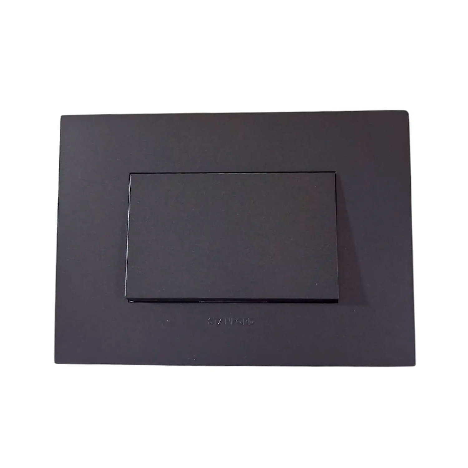 Interruptor Simple Conmutador 9/24 Teclón 10a Sec Grafito Stanford  1