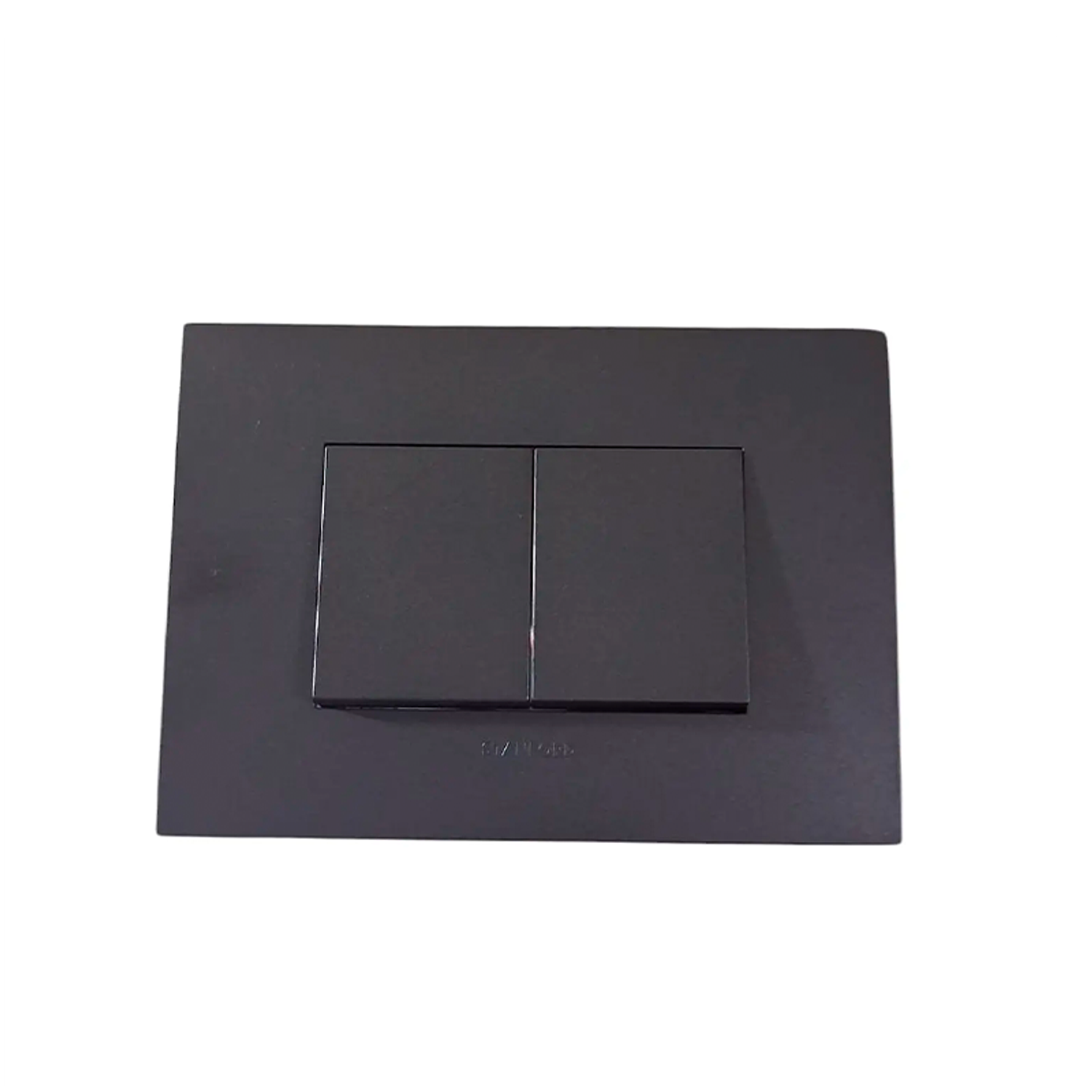 Interruptor Doble Grafito Teclón (9/15) Stanford 220v 10 Amp Sec 1