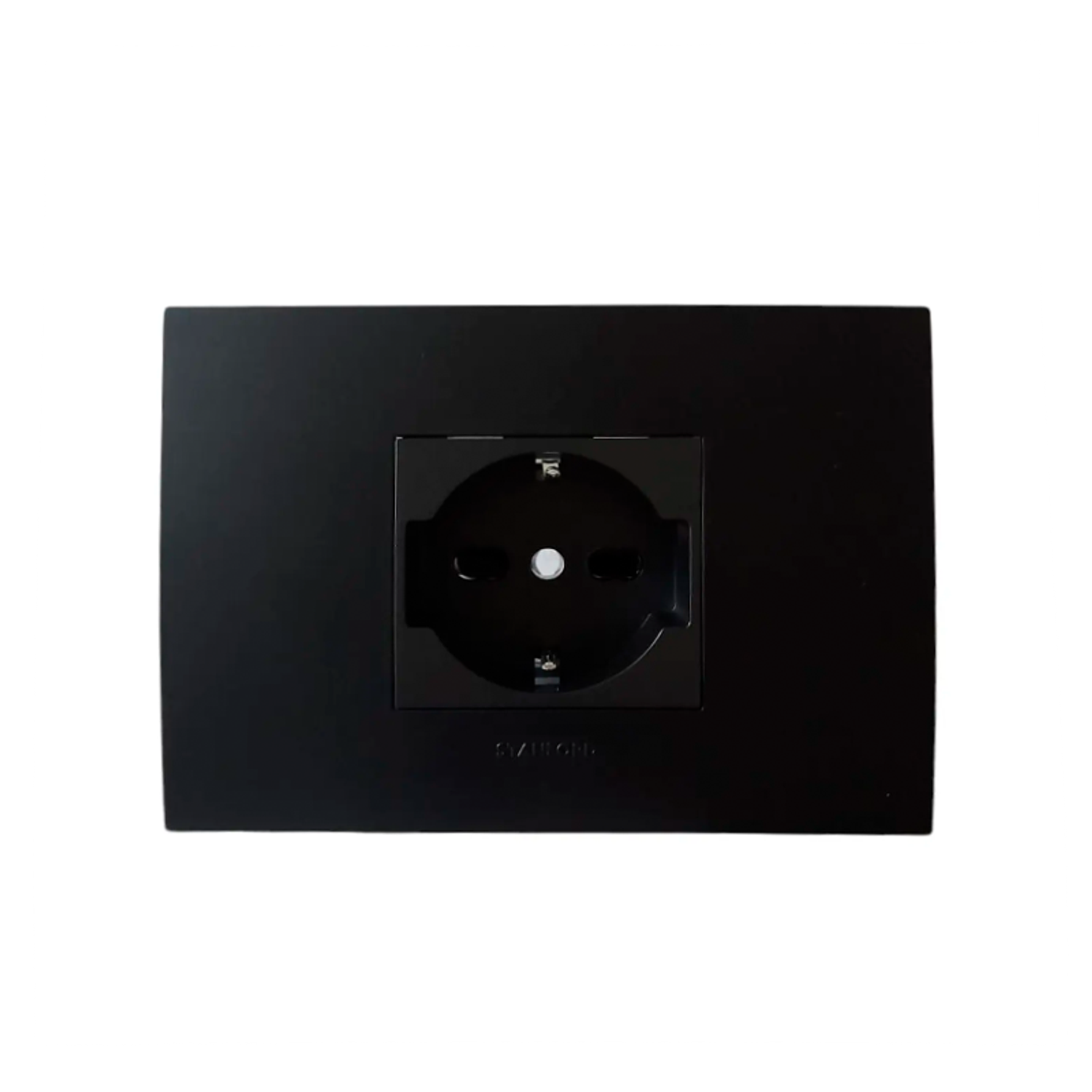 Tomacorriente Enchufe Schuko Universal 16a 250v  Negro Sec Stanford 1