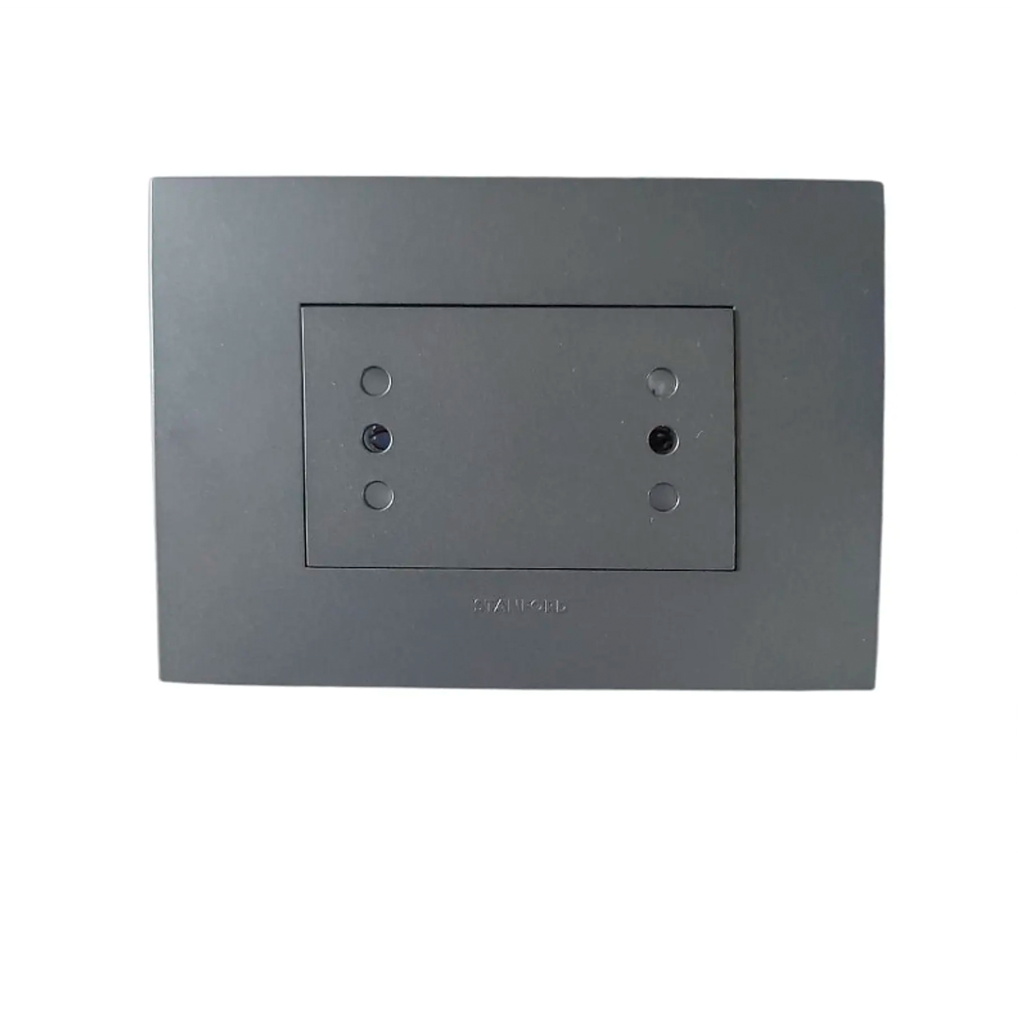 Tomacorriente Enchufe Doble Grafito Punteado 10a 220v Sec. 1