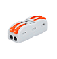 Pack 10 Conector Eléctrico Rápido Wago 2 Entrada 2 Salida - Miniatura 1