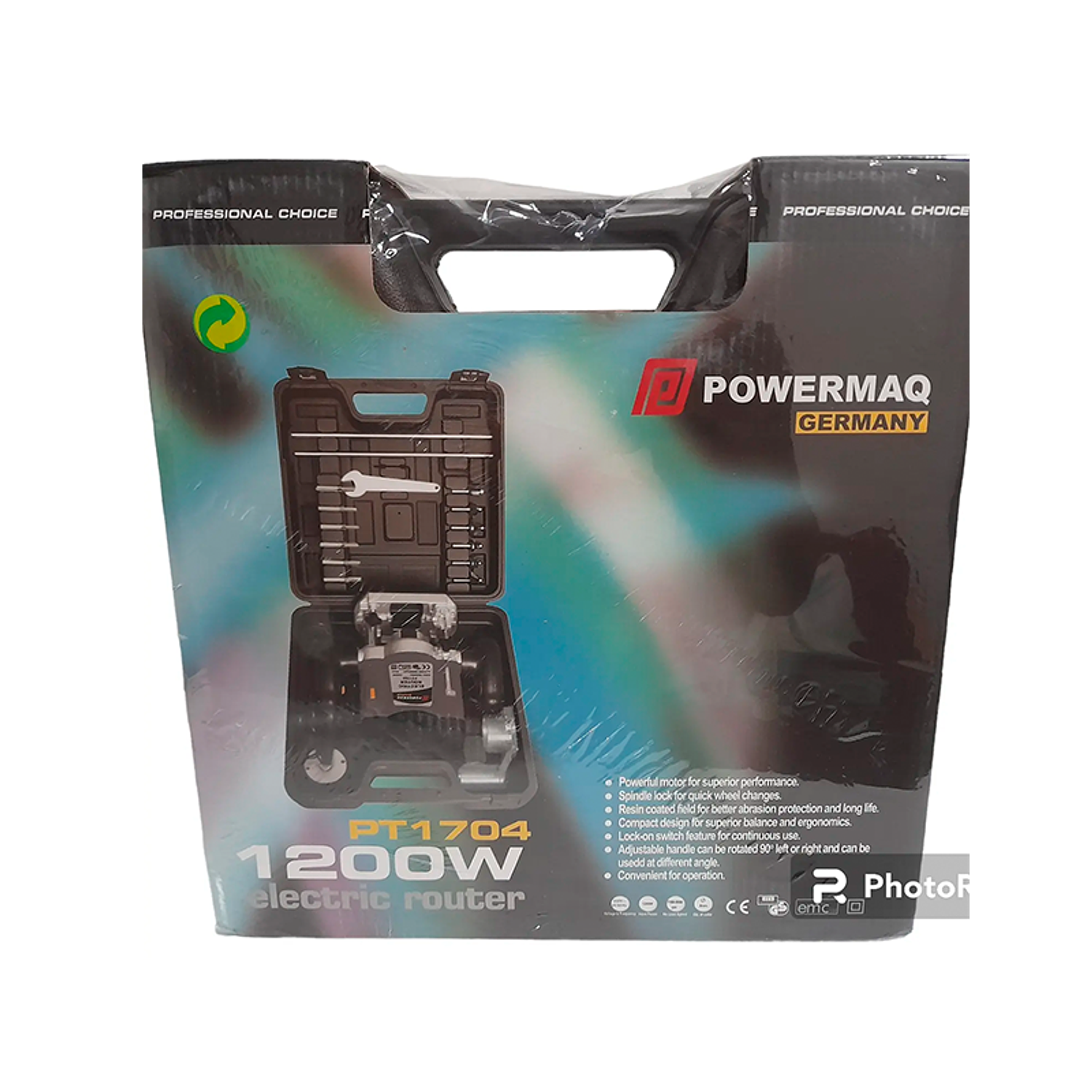 Fresadora Router Tupi 1200 Watts + Set De 12 Fresas Y Maleta 1