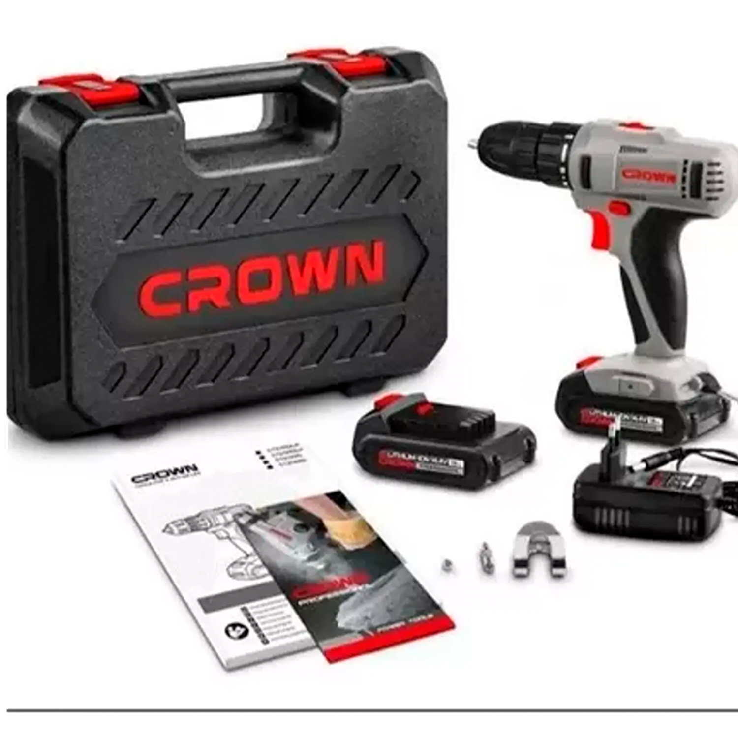 Taladro/Atornillador Inalambrico 14.4v Crown Uso Profesional 1