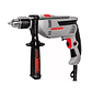 Taladro Eléctrico Percutor Y Desatornillador Crown 750 Watts Color Gris Frecuencia 50/60hz - Miniatura 1